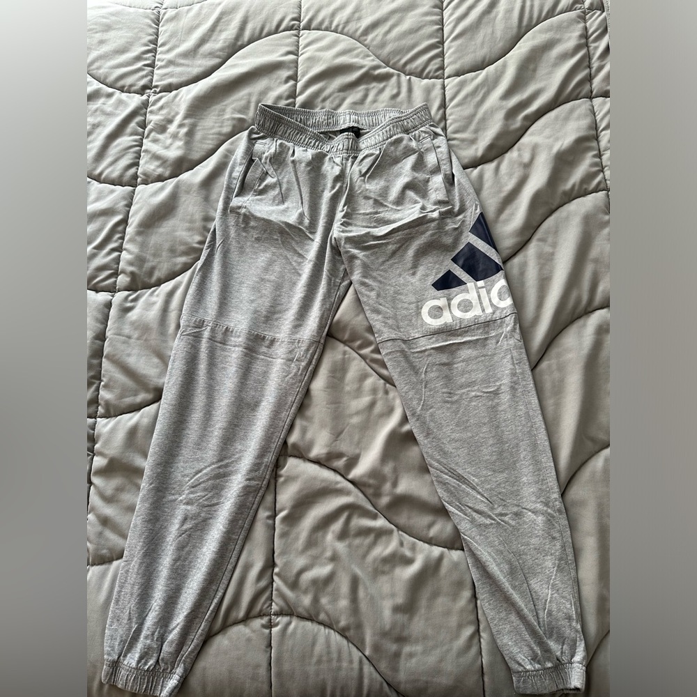 Adidas Essentials Performance Logo Track Pants, Size: MEDIUM